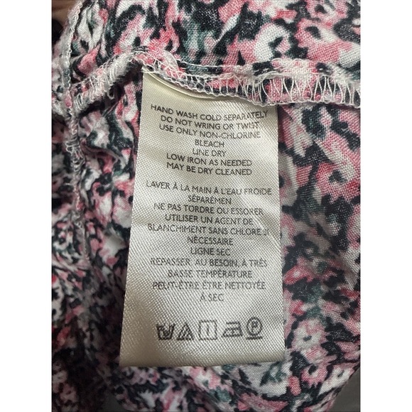 Free People Women's Boho Floral One I Love Green Pink Maxi Dress Sz S - Picture 5 of 13